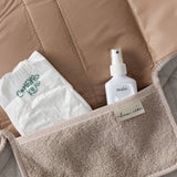 Teddy Change Mat Wallet - Nude