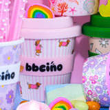 Dash in Pink Babycino Cup - 120ml (Straw Included)