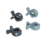 Pram Pegs 4pk - Blue/Charcoal