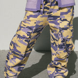 Camo Cargo Pant ✿ Ultraviolet