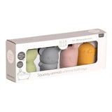 Silicone Bath Toys - Squeezy Animal Friends