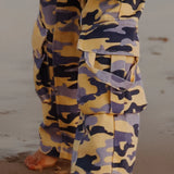 Camo Cargo Pant ✿ Ultraviolet