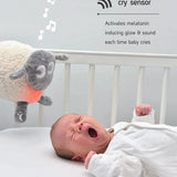 Ewan Deluxe Baby Shushing Sleep Sheep Grey