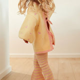 Heart Tie Up Cardigan ✿ Pink Lemonade