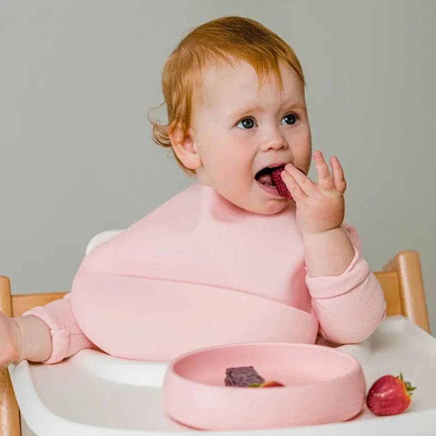 Silly Bib - SIlicone Feeding Bib: Fairy Floss