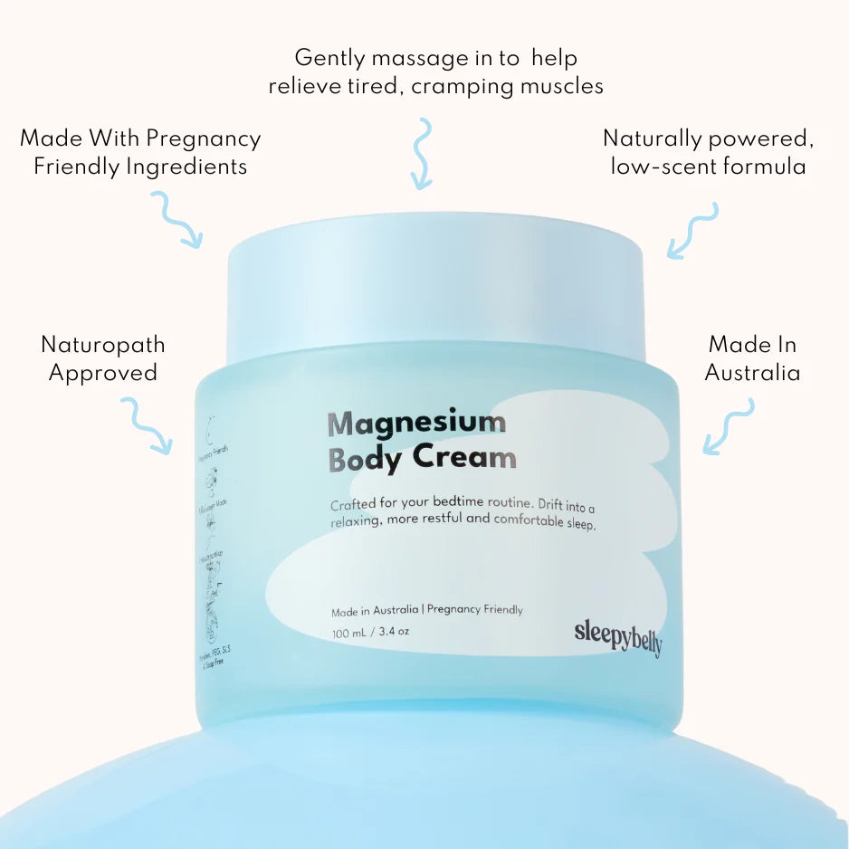 Magnesium Body Cream for Pregnancy