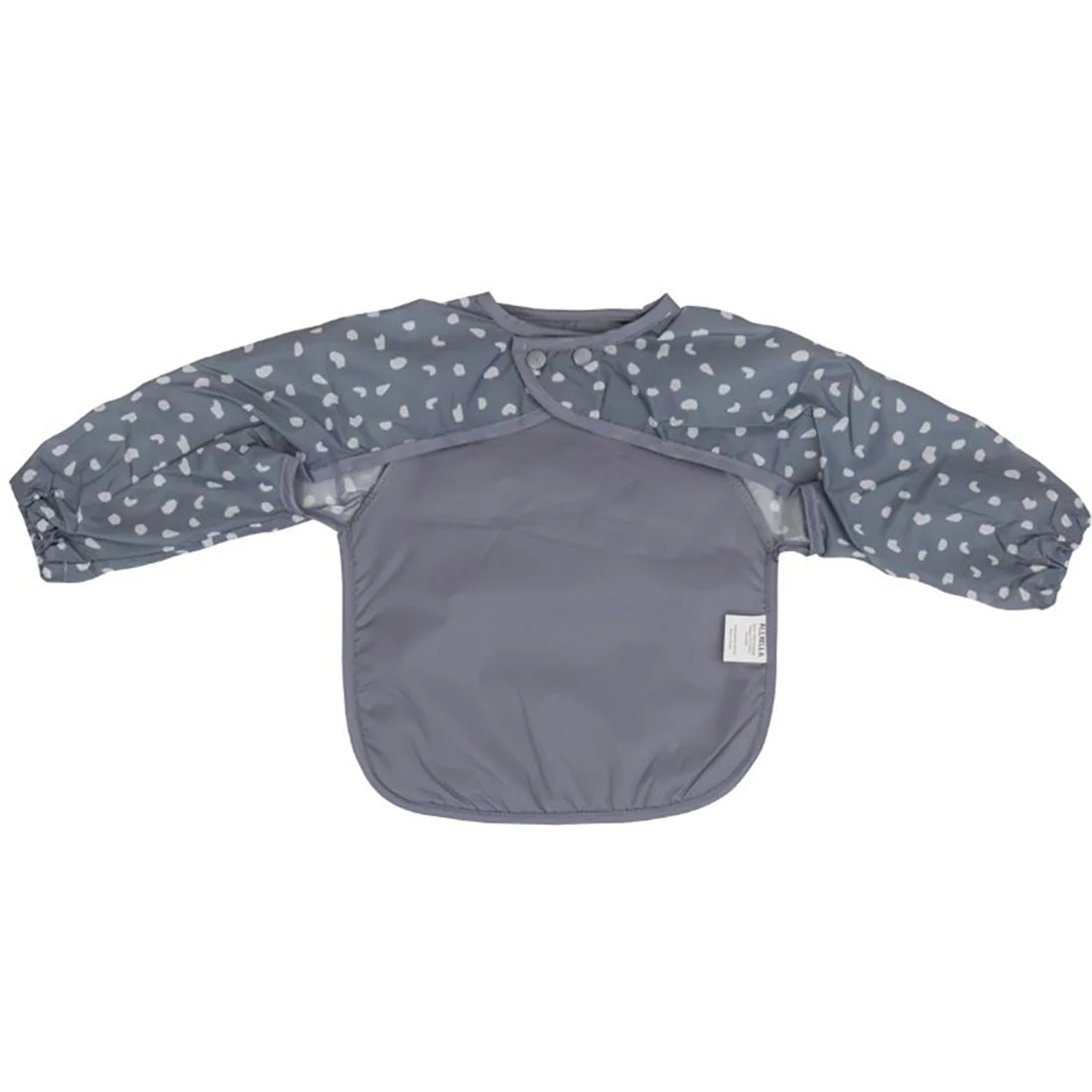 Waterproof Long Sleeve Bib - Grey