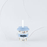 Dash in Blue Babycino Cup - 120ml (Straw Included)
