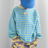 Stripe Long Sleeve Tee ✿ Pacific
