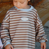 Stripe Long Sleeve Tee ✿ Stone