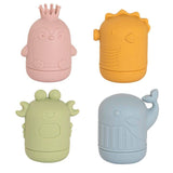 Silicone Bath Toys - Squeezy Sea Friends