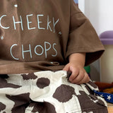 Cheeky Chops Tee ✿ Chocolate