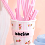 Dash in Pink Babycino Cup - 120ml (Straw Included)