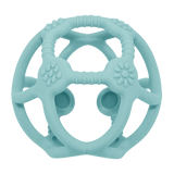 Playground Silicone Teething Ball - Light Blue