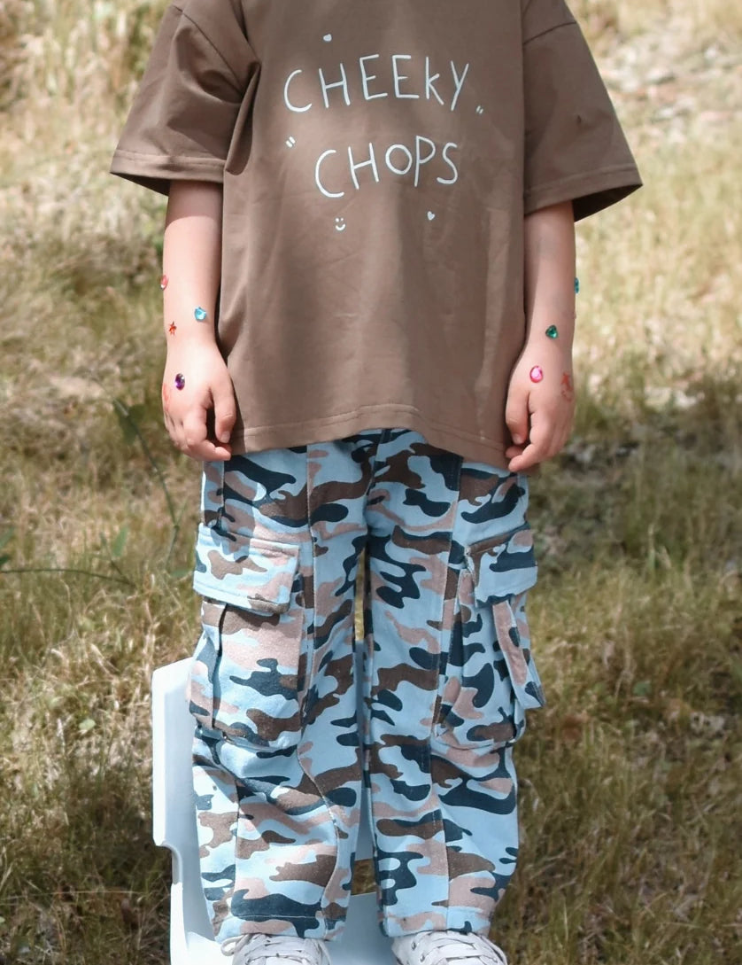 Cheeky Chops Tee ✿ Chocolate