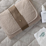 Teddy Change Mat Wallet - Nude