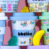 Dash in Blue Babycino Cup - 120ml (Straw Included)