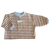Stripe Long Sleeve Tee ✿ Stone