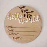Hello World - Birth Announcement