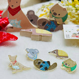 Wooden Aussie Animal Puzzle (Stacking Toy)