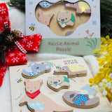 Wooden Aussie Animal Puzzle (Stacking Toy)