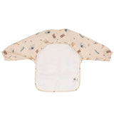 Recycled Long sleeve Bib - Wild Animals