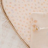 Meadow Organic Fitted Bassinet Sheet/Change Pad Cover