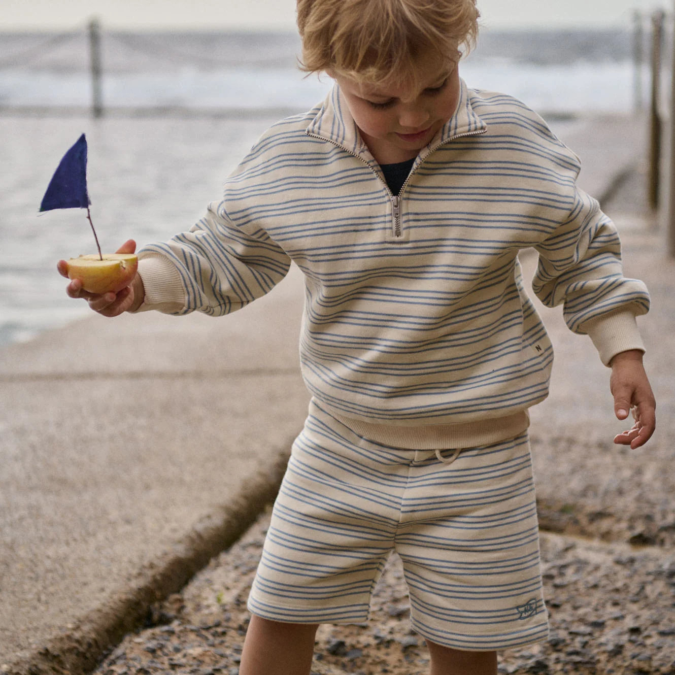 Camper Sweatshirt - Stripe Trio