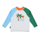 Crywolf Baby Rash Vest - Seaside Colourblock
