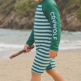 Crywolf Baby Rash Suit - Deck Stripe