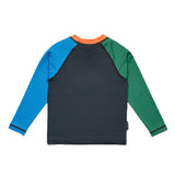 Crywolf Long Sleeve Rash Vest - Seaside Colourblock