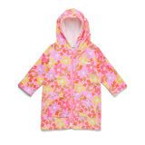 Crywolf Zip-Up Towel - Hibiscus Daze