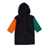 Crywolf Zip-Up Towel - Seaside Colourblock
