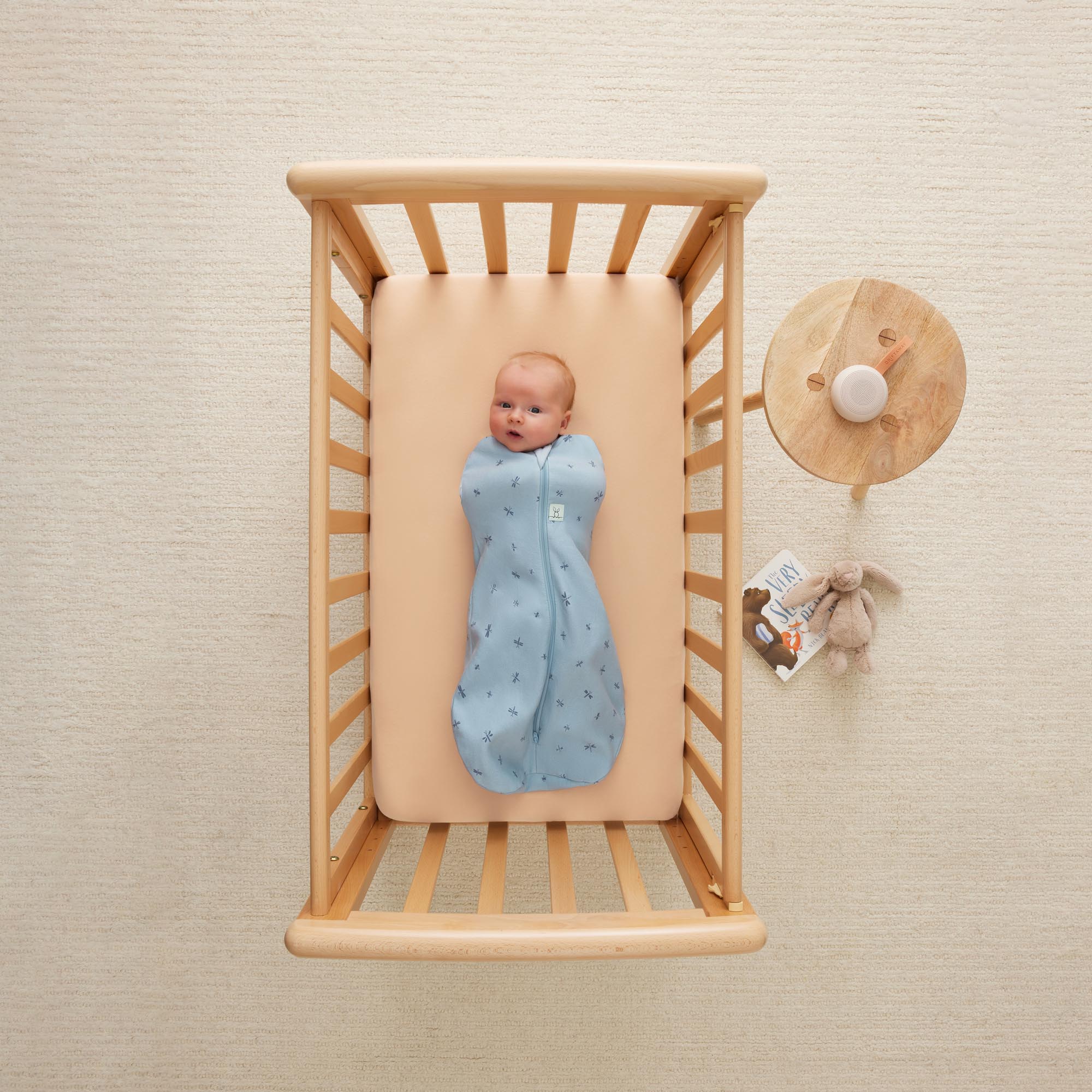 ergoPouch Cocoon Swaddle Bag - Dragonflies | Tog 1.0