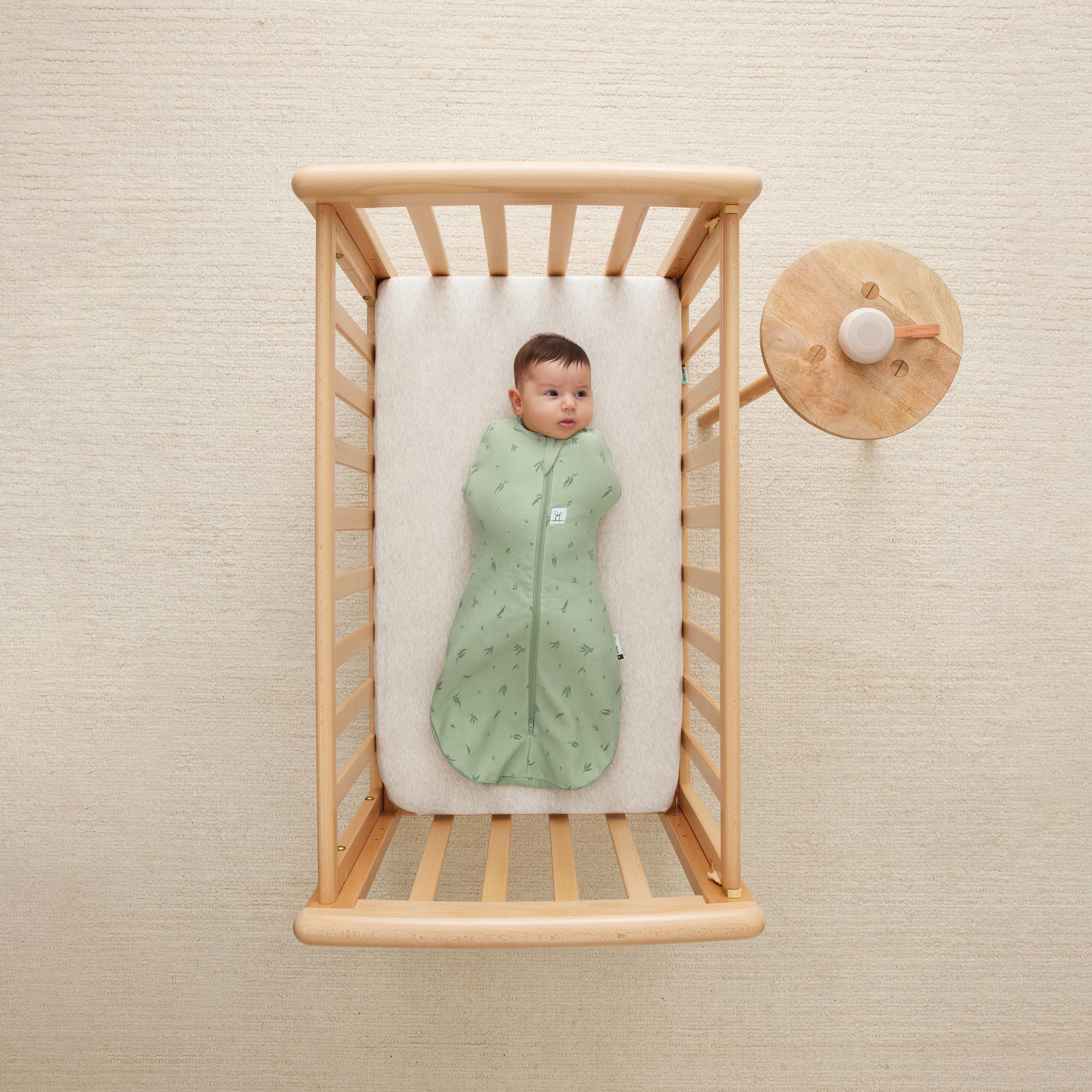 ergoPouch Cocoon Swaddle Bag - Willow | Tog 1.0