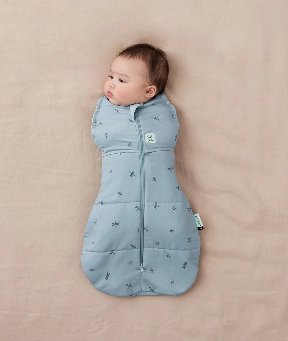 ergoPouch Cocoon Swaddle Bag - Dragonflies | Tog 3.5