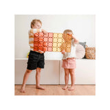 Pastel Lemon & Peach Base Plate 2 pc
