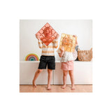 Pastel Lemon & Peach Base Plate 2 pc
