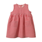 Dorothy Dress - Red Gingham