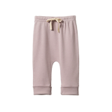 Cotton Drawstring Pants - Lilac