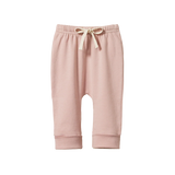 Cotton Drawstring Pants - Rose Dust