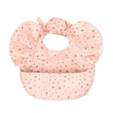 Recycled Frills Bib - Leaves