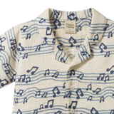 Guthrie Shirt Muslin - Rhythm Print
