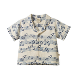 Guthrie Shirt Muslin - Rhythm Print