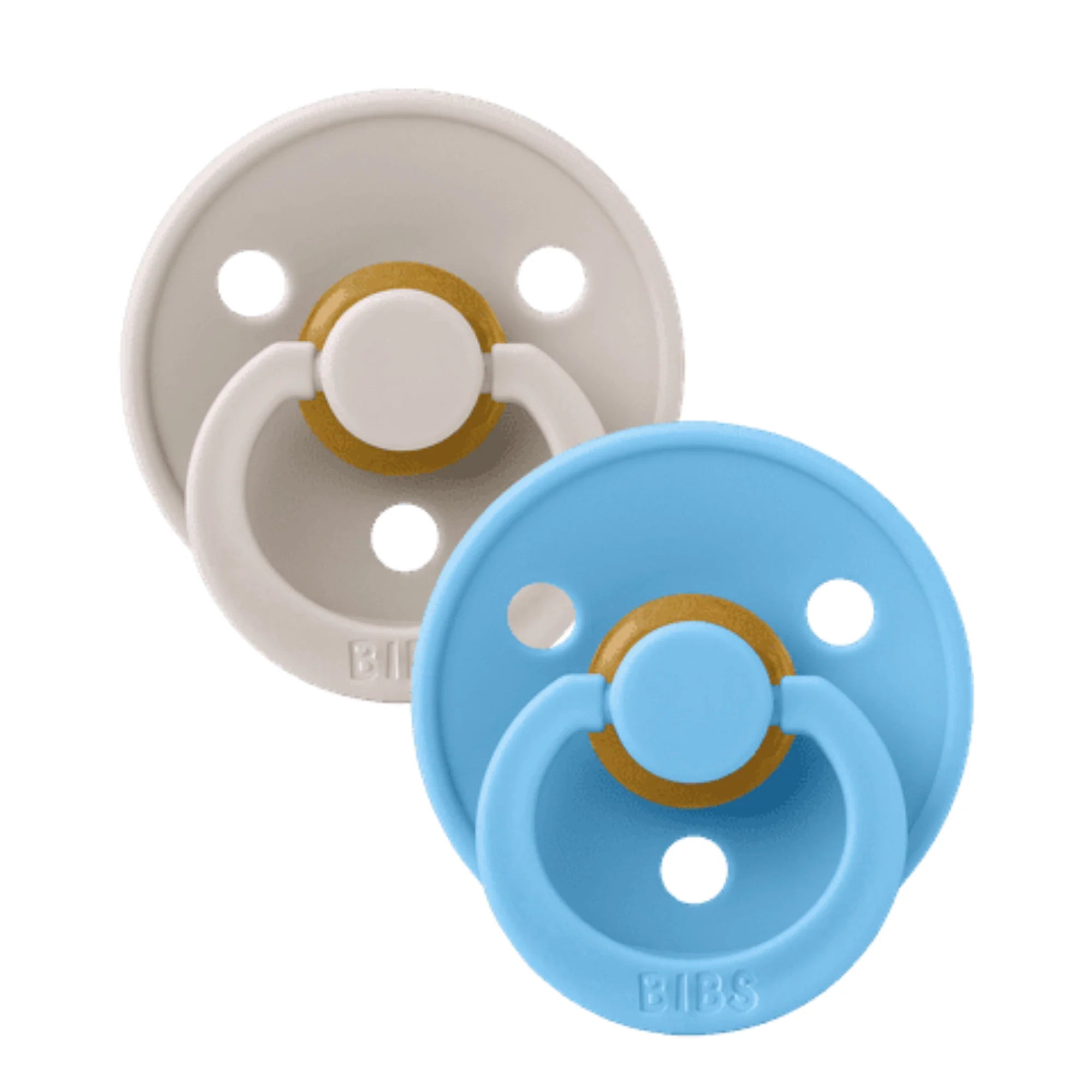 BIBS Pacifier - Colour | Latex | Mushroom/Breeze