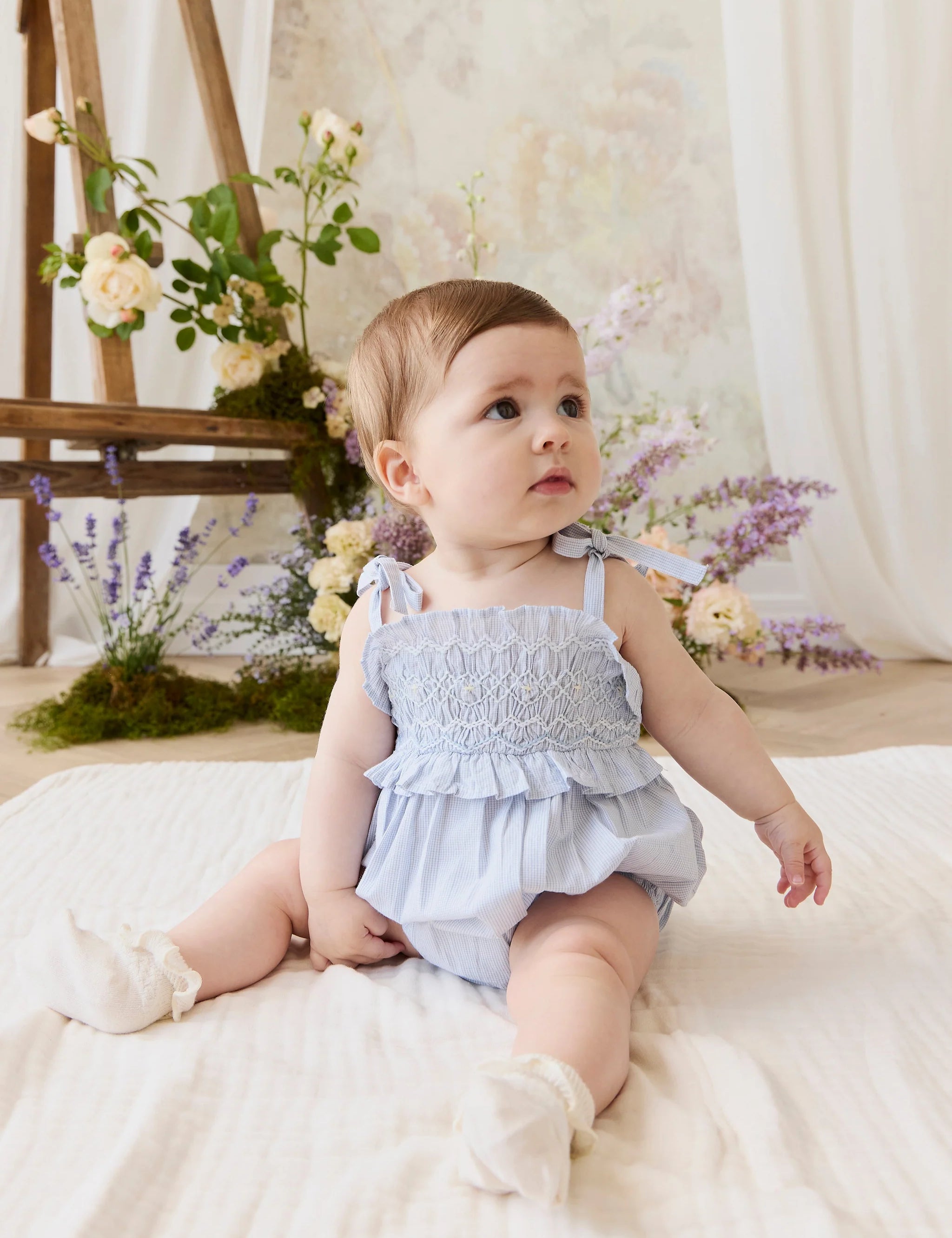 Jamie Kay Organic Cotton Desiree Playsuit - Petite Check