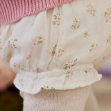 Jamie Kay Organic Cotton Muslin Frill Bloomer - Ayla Whisper