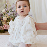 Jamie Kay Organic Cotton Muslin Frances Playsuit-Ayla Whisper