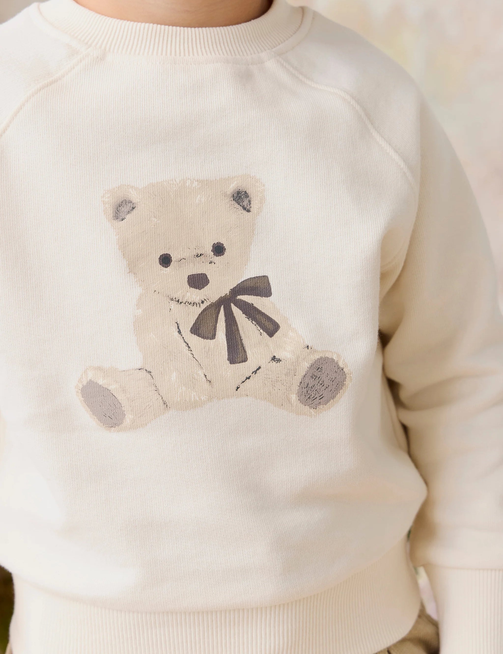 Jamie Kay Organic Cotton Hayes Sweatshirt - Theo Teddy Cloud