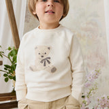 Jamie Kay Organic Cotton Hayes Sweatshirt - Theo Teddy Cloud